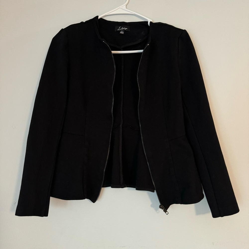 ❣️5 FOR $15!❣️ Labijou | Womens Long sleeve Zipped blazer with pads
